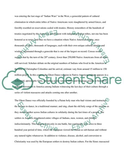 Anthropology and the Sioux People