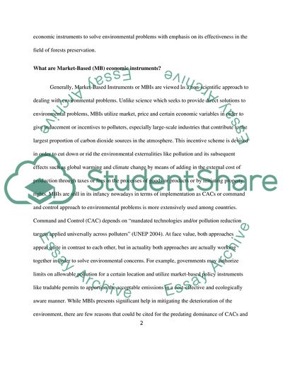 How Workable Are Market-Based Solutions to Environmental Problems