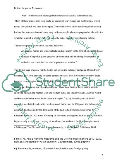 Why did the British Empire Expand so Dramatically in the Indian Ocean World between 1750 and 1815