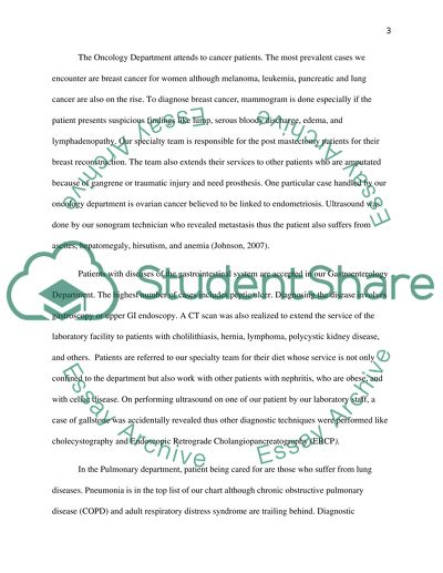 Hospital Annual Report-Medical Terminology