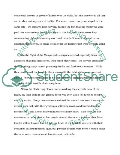 Masque of the Red Death: A Server in Hell