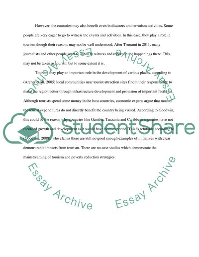 The Impact of Tourism on Local Host Communities