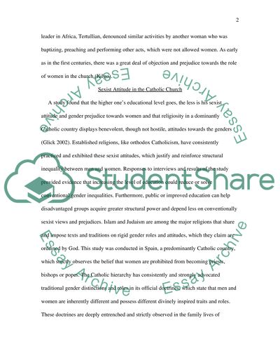 Women in Catholicism