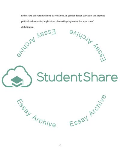 To demonstrate how the field ofglobalisation studieshas moved on
