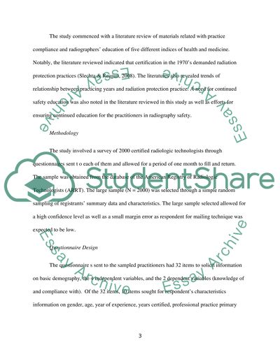 Patient and staff protection in different radiology modalities