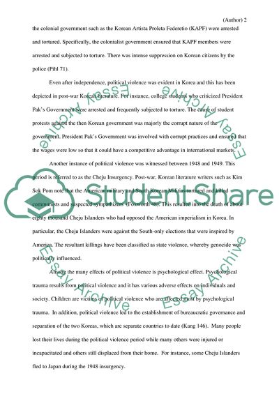 20th Century Korean Literature