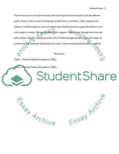 Turkish Music Analysis