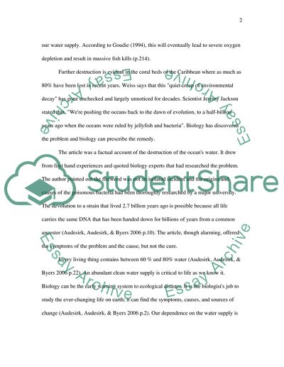 The Critical Nature of Water