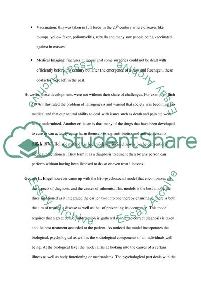 BioPsychoSocial Model of Health