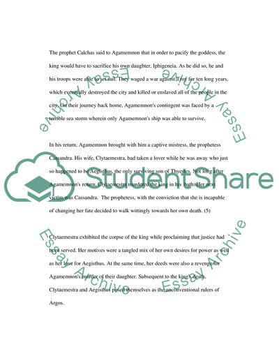 The Eumenides by Aeschylus and Theogony