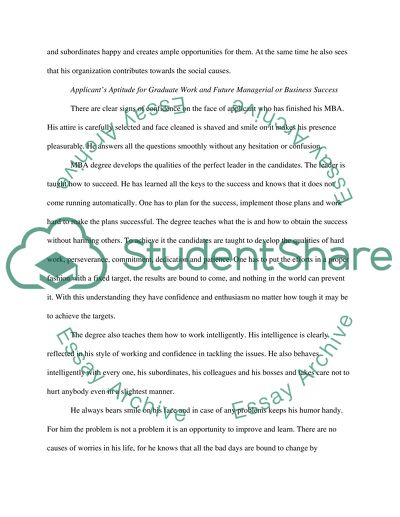 Achievement of Management Progression