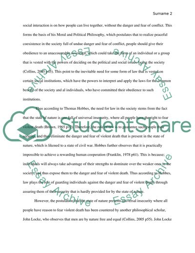 The Role of Law in the Society