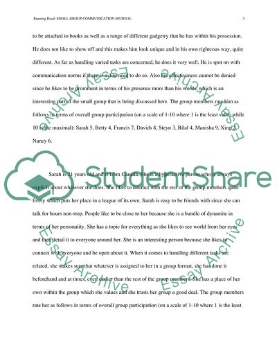 Small Group Communication Journals