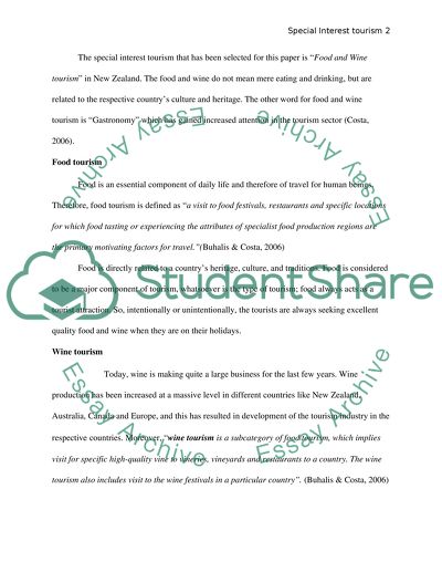 Food and Wine Tourism in New Zealand