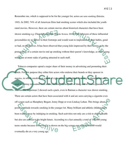 Imitation of Film: Heres Smoking at You, Kid