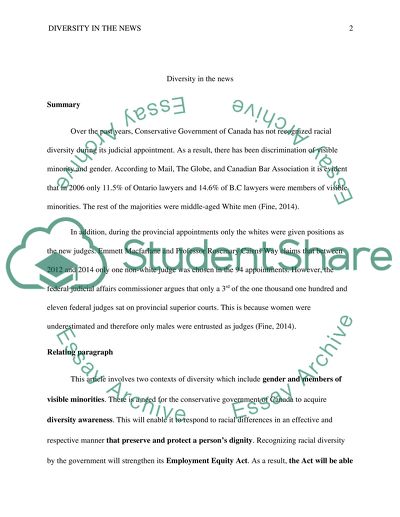 Diversity in the News