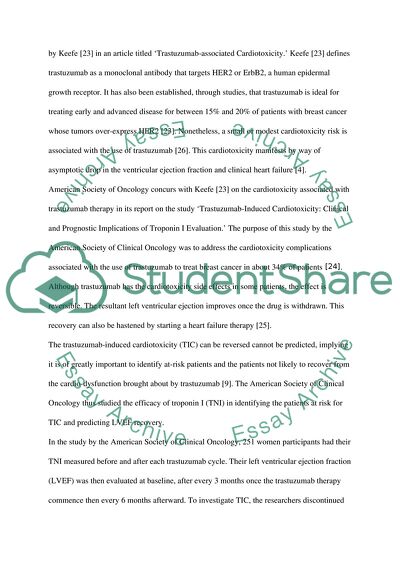 Encapsulation Efficiency of a Targeted Drug Delivery System Consisting of Herceptin-Loaded Polymers
