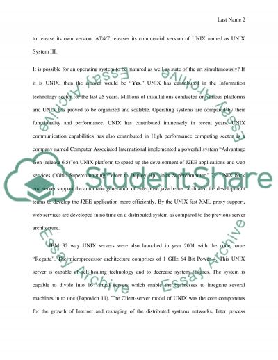 Research papers related to operating systems