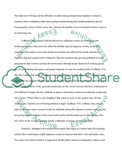 Japan Having Some of the Lowest Birthrates in the World