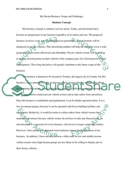 My Dream Business and some Legal Issues may arise, and prepare a legal risk management plan