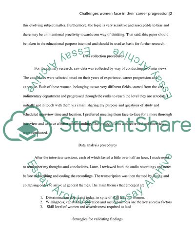 Challenges Women Face in Their Career Progression