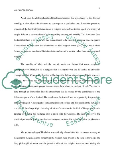 Religious Tolerance and Hindu Rituals