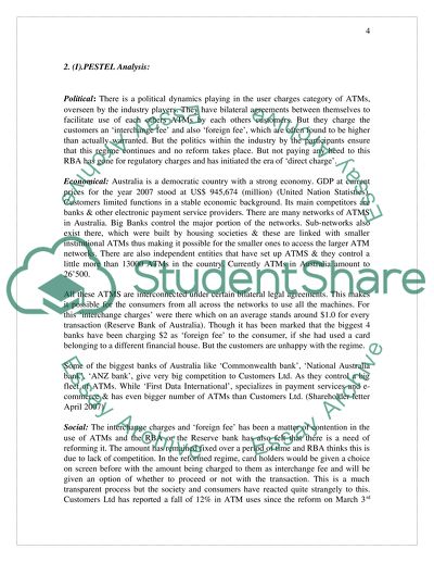 Strategic Analysis of Customers Limited