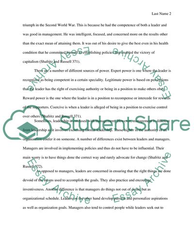 What makes a great leader in the public sector