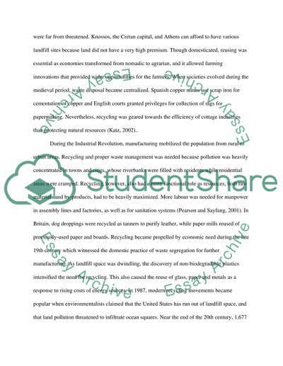 Marketing Ethics: Recycling