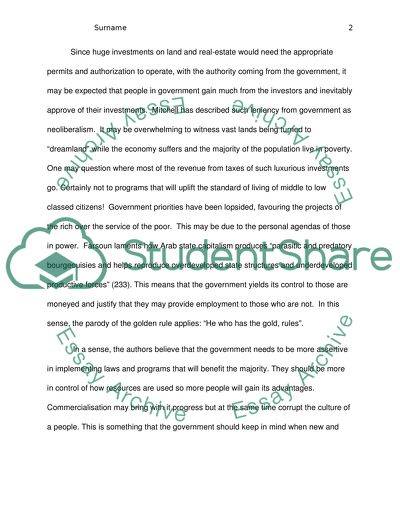 Arab Societies: Implementing Laws and Programs