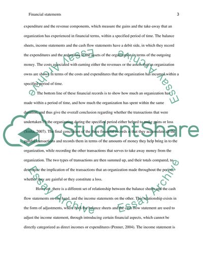 Financial statements