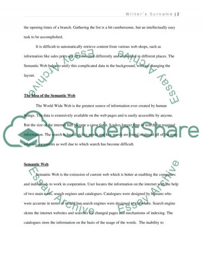 Semantic web standards image