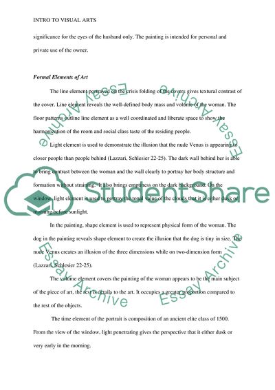 Intro to Visual Arts