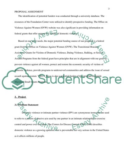 Shelter for Victims of Domestic Violence