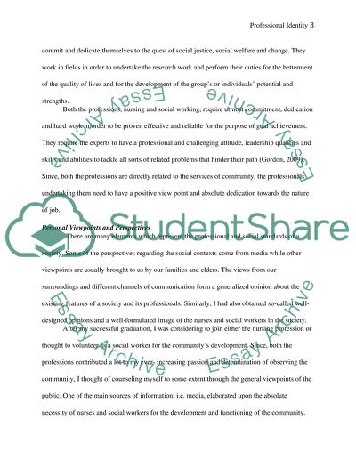 The Importance and Significance of Professional Identity Development