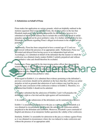 Oral Presentation: Principle of Evidence