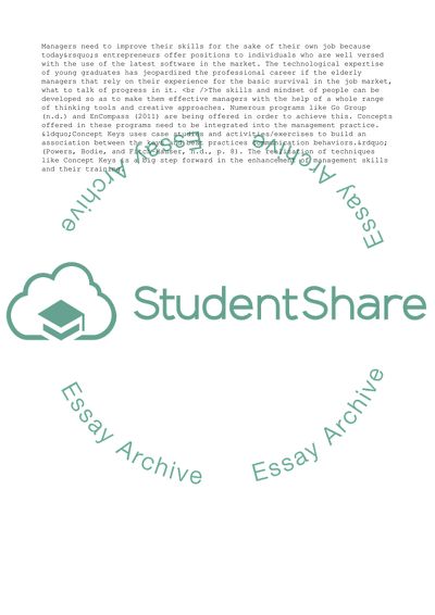 Innovative Approaches to Management Training