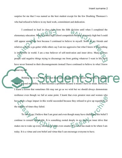 I Am Great and I Can Do Anything If I Put My Mind to Do It