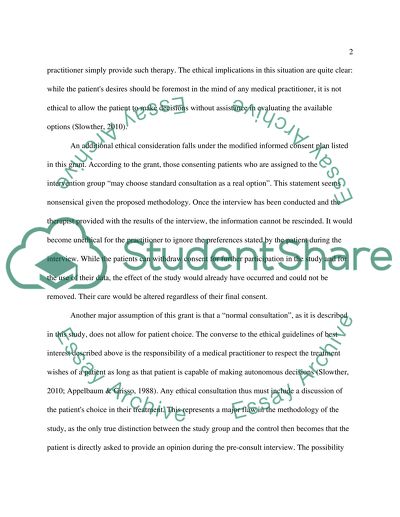 Experimental design evaluation