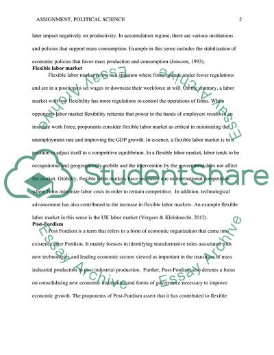 Political Dimension Concepts