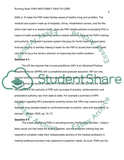 Family Nurse Practitioners