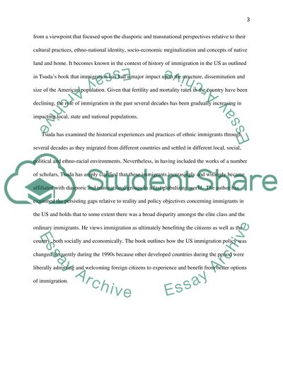 History of Immigration to the United States