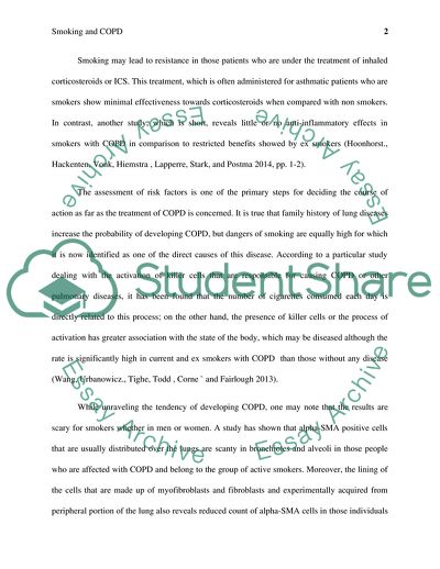Effects of Smoking, Depression, and Anxiety on COPD Patients