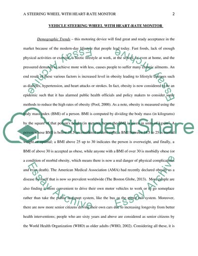 Vehicle Steering Wheel With Heart-Rate Monitor