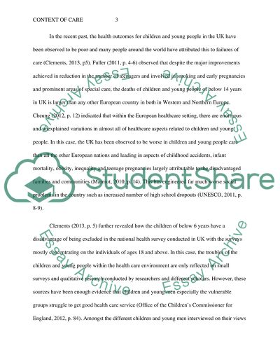 Context of Care by Edward Deming