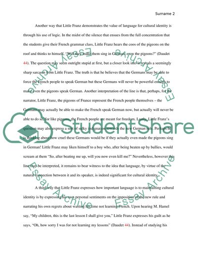 French Literature: Daudets The Last Lesson