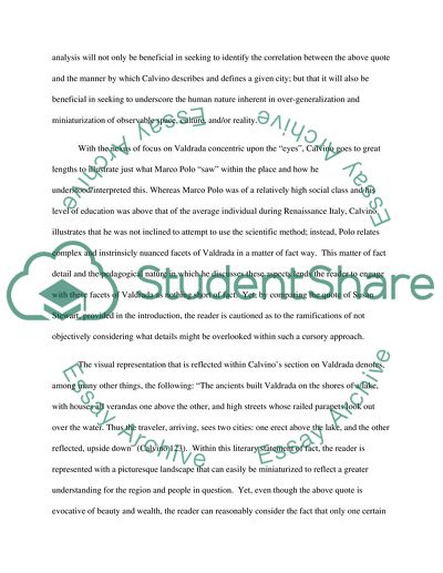 Generalization, Miniaturization and the case of Italo Calvino