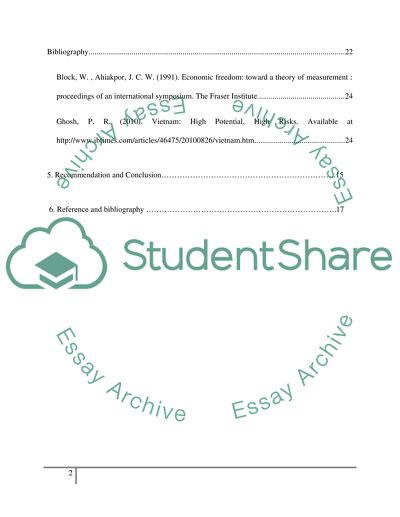 Current State of the Economy and Business Climate in Vietnam