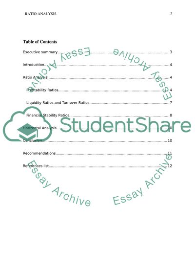 Principles of Accounting-- ratio analysis