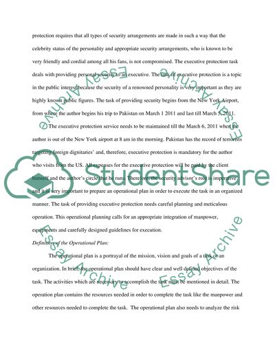 A Part of the Strategic Work Plan of Any Assigned Task